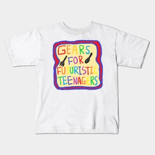 gears for futuristic teenagers Kids T-Shirt